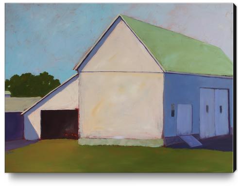 Shelton Dairy Barn Canvas Print by Carol C Young. The Creative Barn