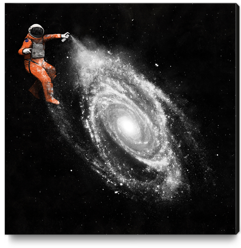 Astronaut Canvas Print by Florent Bodart - Speakerine