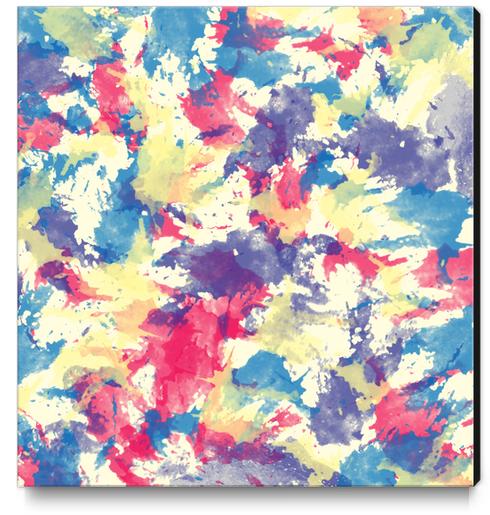 Abstract painting Canvas Print by Amir Faysal