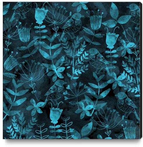 Abstract Botanical Garden  Canvas Print by Amir Faysal