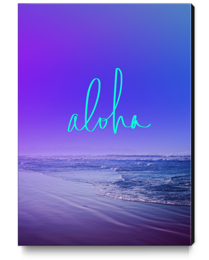 Aloha Canvas Print by Leah Flores