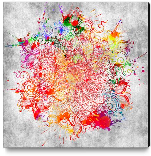 Mandala - Vandal Canvas Print by Alexandre Ibáñez