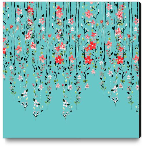 Floral Dilemma Canvas Print by Uma Gokhale