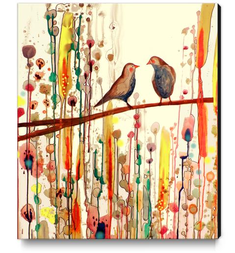 Les Gypsies Canvas Print by Sylvie Demers