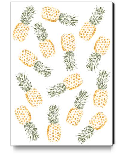 Pineapple  Canvas Print by RuiFaria