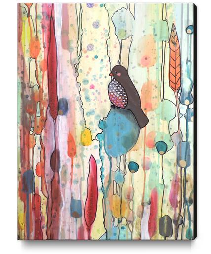 Se Laisser Porter Canvas Print by Sylvie Demers