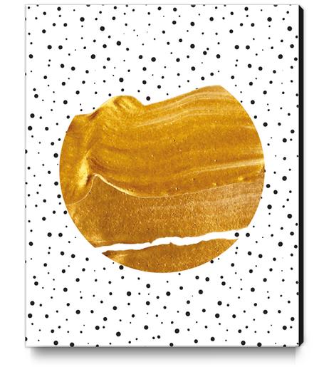 Stay Gold Canvas Print by Uma Gokhale