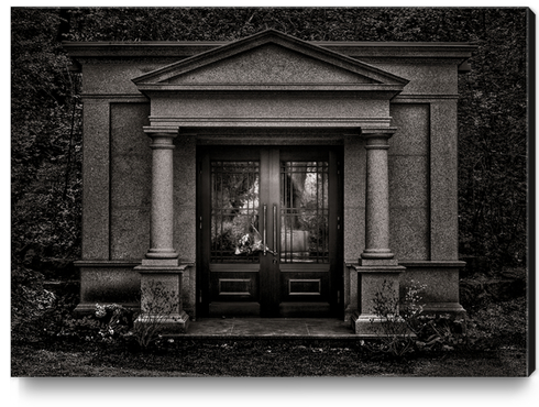 Tombstone Shadow No 36 Canvas Print by The Learning Curve Photography