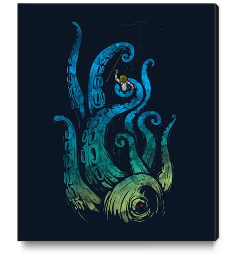 Undersea Attack Canvas Print by StevenToang