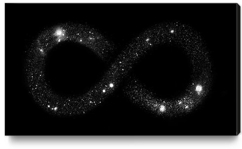 Universe Infinity Canvas Print by Florent Bodart - Speakerine