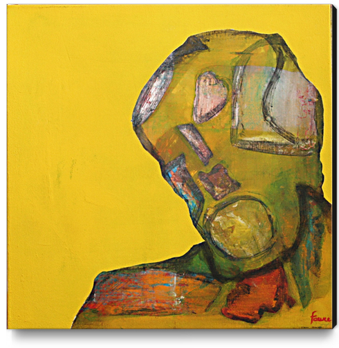 visage Canvas Print by Pierre-Michael Faure