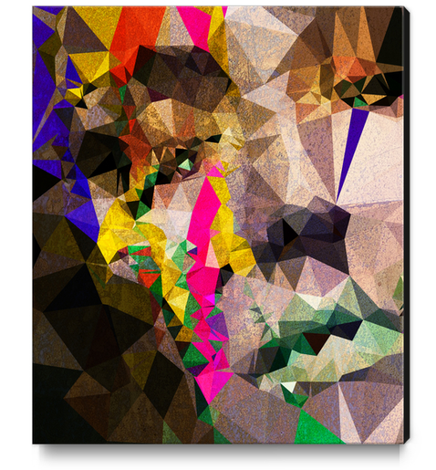 Colored Tears Canvas Print by Vic Storia