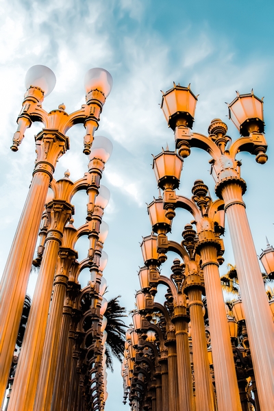 Urban Lights pole at LACMA, Los Angeles, California, USA by Timmy333