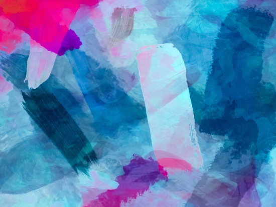 splash painting texture abstract background in blue pink by Timmy333