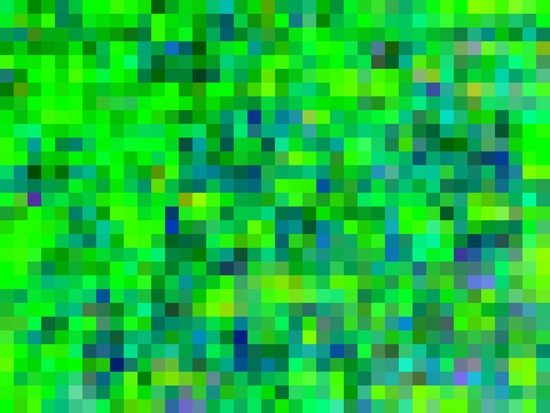 geometric square pixel pattern abstract in green and blue by Timmy333