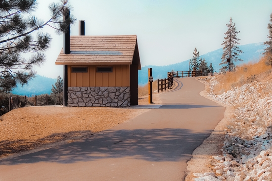 walkway with beautiful scenic at Lake Tahoe Nevada USA by Timmy333