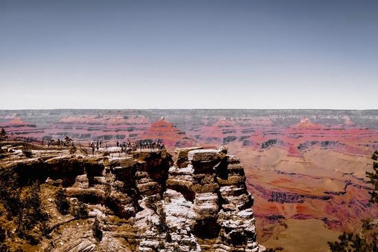 Desert landscape at Grand Canyon national park, Arizona, USA by Timmy333