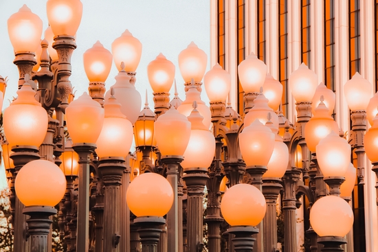 Urban Light LACMA Los Angeles California USA by Timmy333