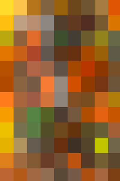 graphic design pixel geometric square pattern abstract background in orange brown yellow by Timmy333