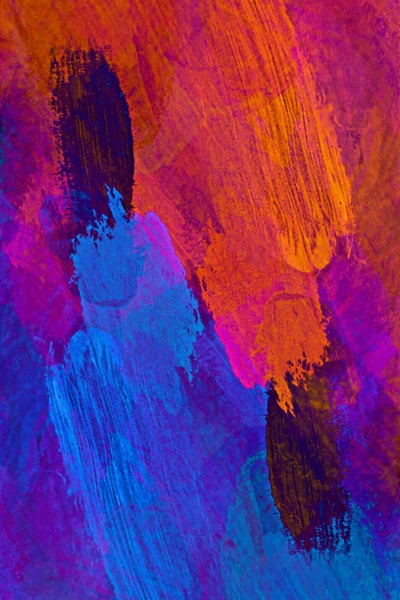 abstract splatter brush stroke painting texture background in purple blue red pink orange by Timmy333