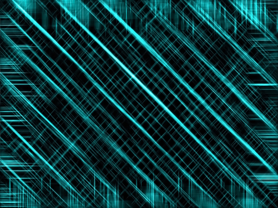 blue geometric line pattern abstract with black background by Timmy333