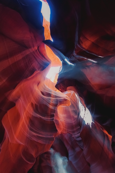 beautiful sandstone texture abstract at Antelope Canyon Arizona USA by Timmy333