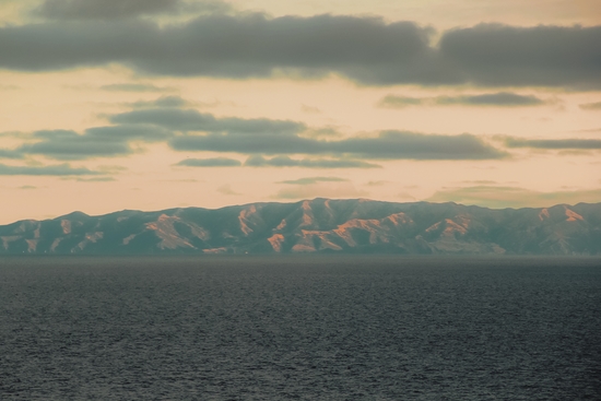 Ocean and mountains view at Rancho Palos Verdes California USA by Timmy333