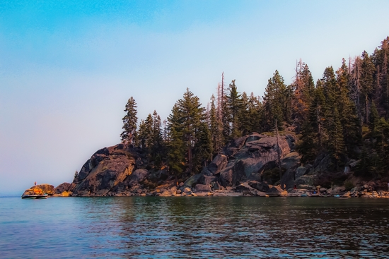 beautiful scenic at Emerald bay Lake Tahoe California USA by Timmy333