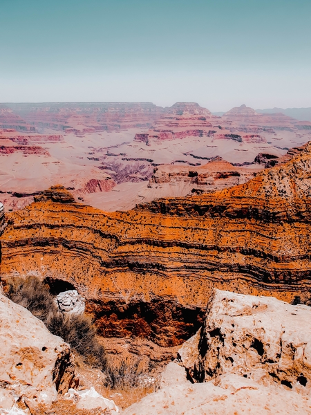 desert layer at Grand Canyon national park, Arizona, USA by Timmy333