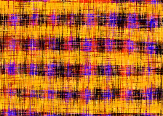 plaid pattern abstract texture in orange yellow pink purple by Timmy333