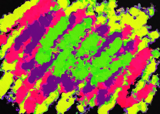 sychedelic splash painting abstract texture in yellow green pink purple black by Timmy333