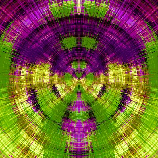 purple and green circle plaid pattern texture abstract background by Timmy333