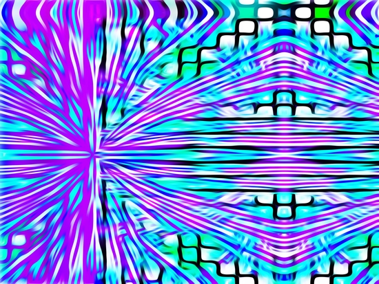 pink blue and green line pattern abstract background by Timmy333