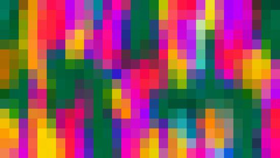 pink blue green orange yellow and purple pixel background by Timmy333