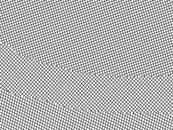 geometric square line pattern abstract background in black and white by Timmy333