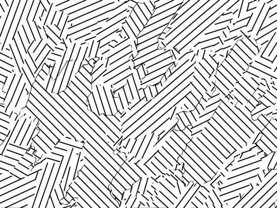 geometric line abstract pattern abstract background in black and white by Timmy333