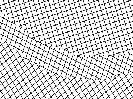 geometric square shape pattern abstract background in black and white by Timmy333