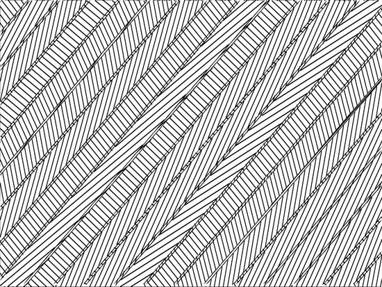 geometric line pattern abstract background in black and white by Timmy333