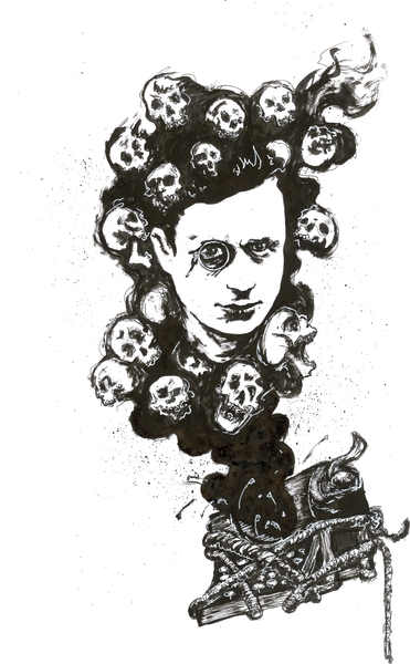 Tristan Tzara. by Aaron Morgan