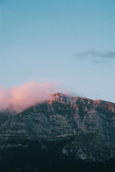 Mountains in the background VII by Salvatore Russolillo