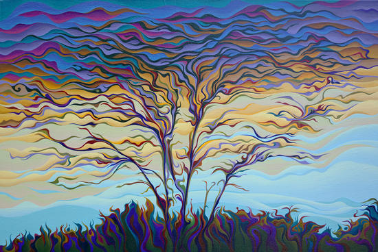 Twilight TapesTree by Amy Ferrari Art