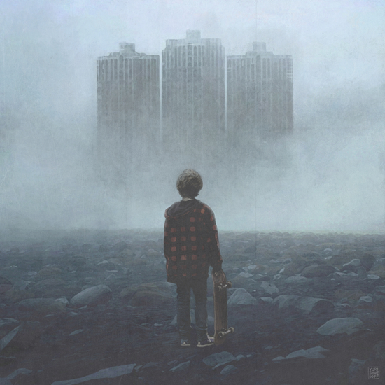 Boy and the Giants by yurishwedoff