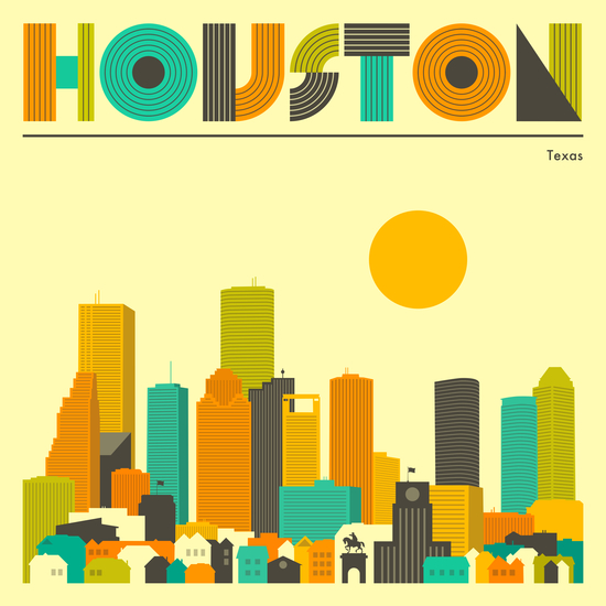 HOUSTON by Jazzberry Blue