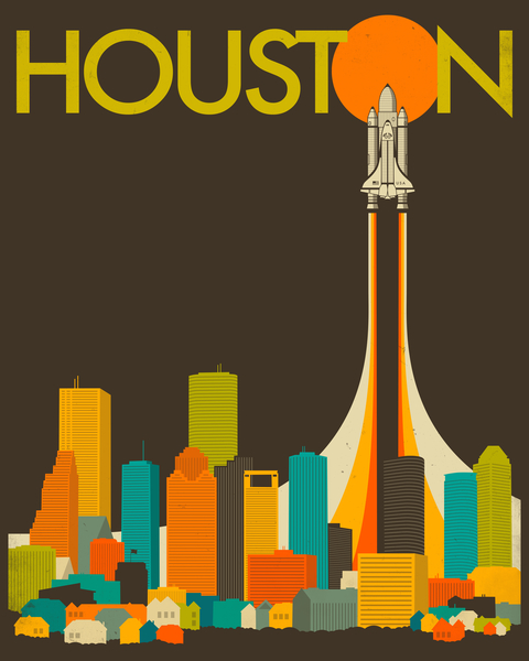 HOUSTON by Jazzberry Blue