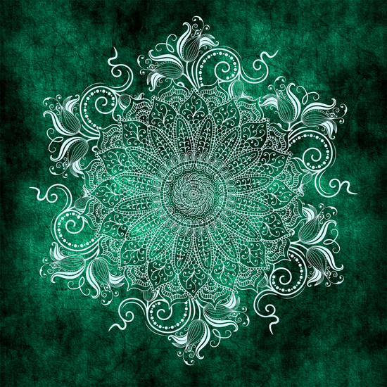 Mandala - Mint by aleibanez