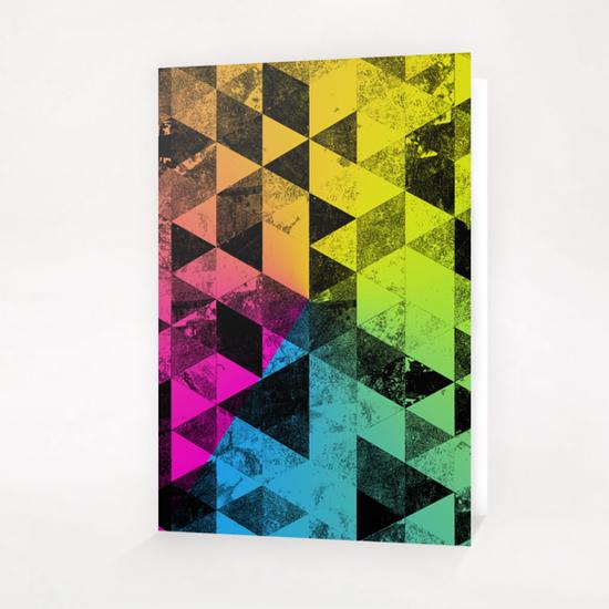 Abstract GEO X 0.7 Greeting Card & Postcard by Amir Faysal