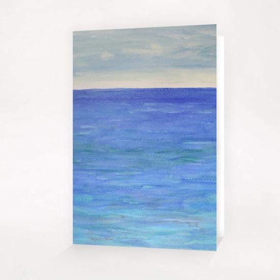 The Deep Blue Beauty Greeting Card & Postcard by Heidi Capitaine