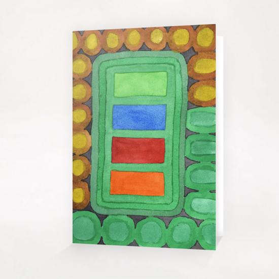 Fridge Design  Greeting Card & Postcard by Heidi Capitaine