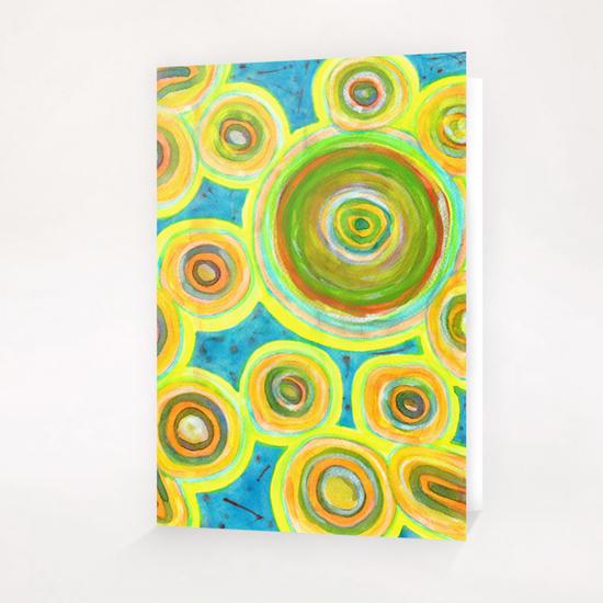 Circular Sky Lights  Greeting Card & Postcard by Heidi Capitaine