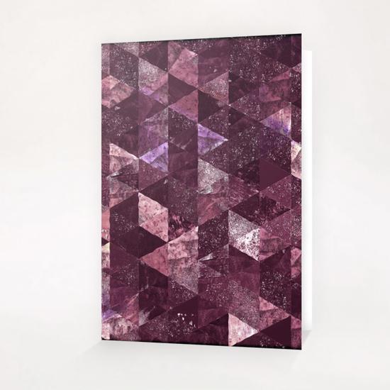 Abstract Geometric Background #8 Greeting Card & Postcard by Amir Faysal